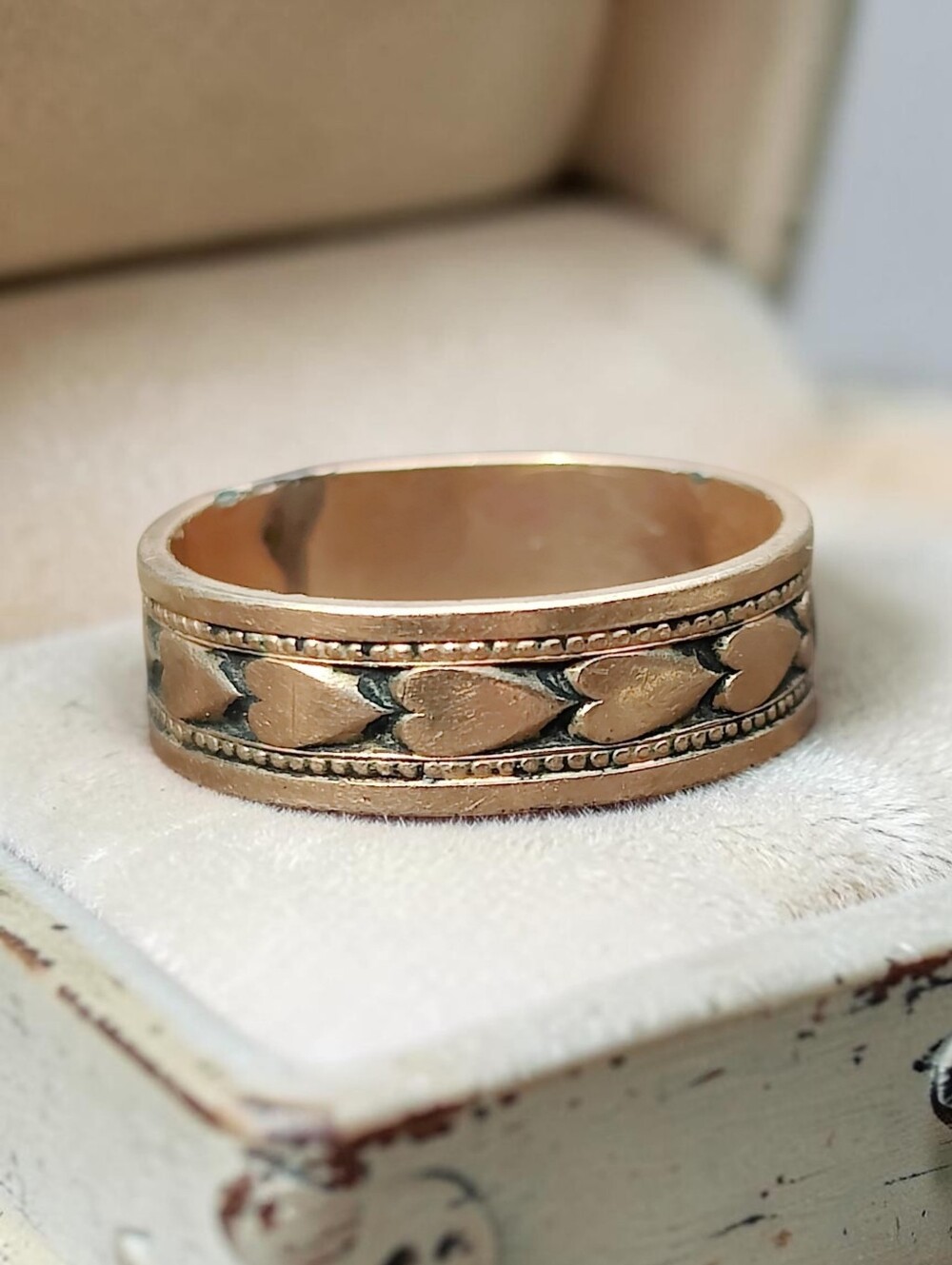 Antique 14k Rgp Clark & Coombs  Ring
